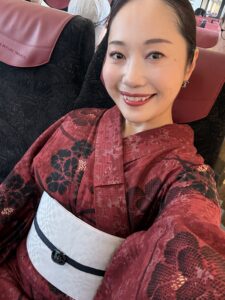 8月後半、浴衣で京都へ。