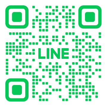顔タイプ診断のご予約・クーポン特典を受け取れる「はっとりあいこ公式LINE」QRコード